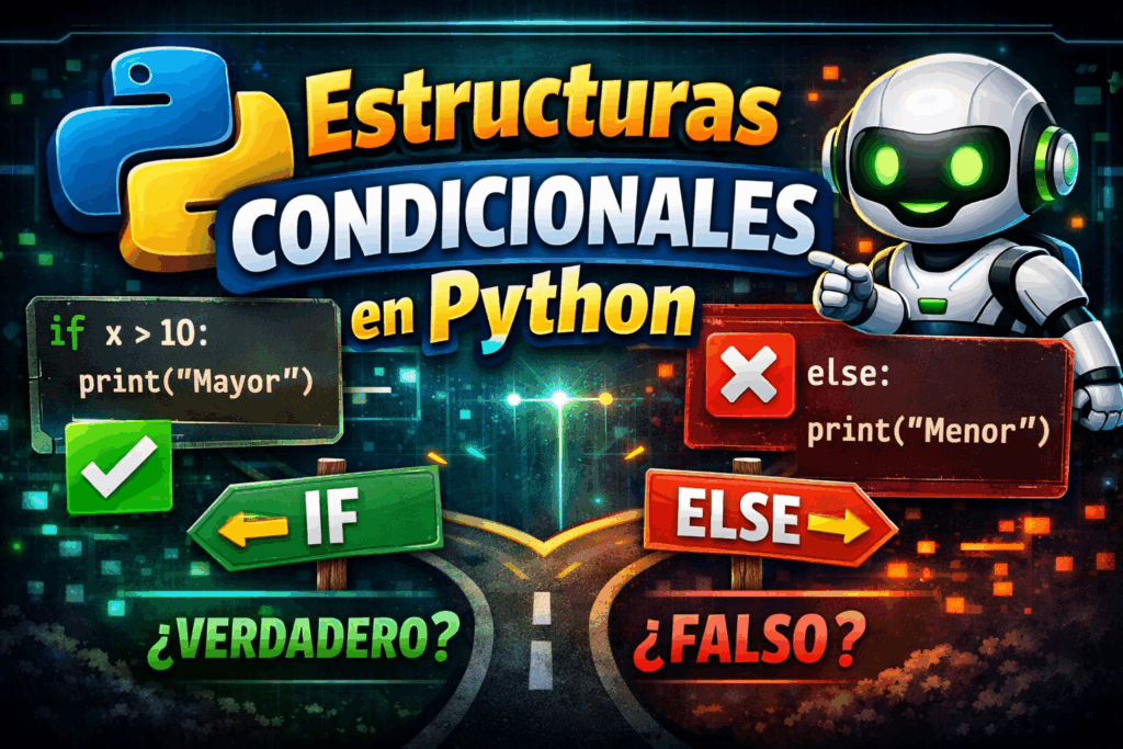 1.2 – Estructuras condicionales en Python – La Aventura de Aprender